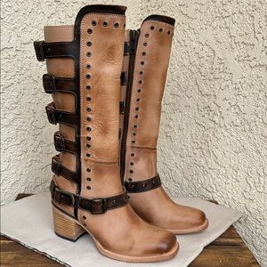 Freebird by Steven Derby Leather Boots 9